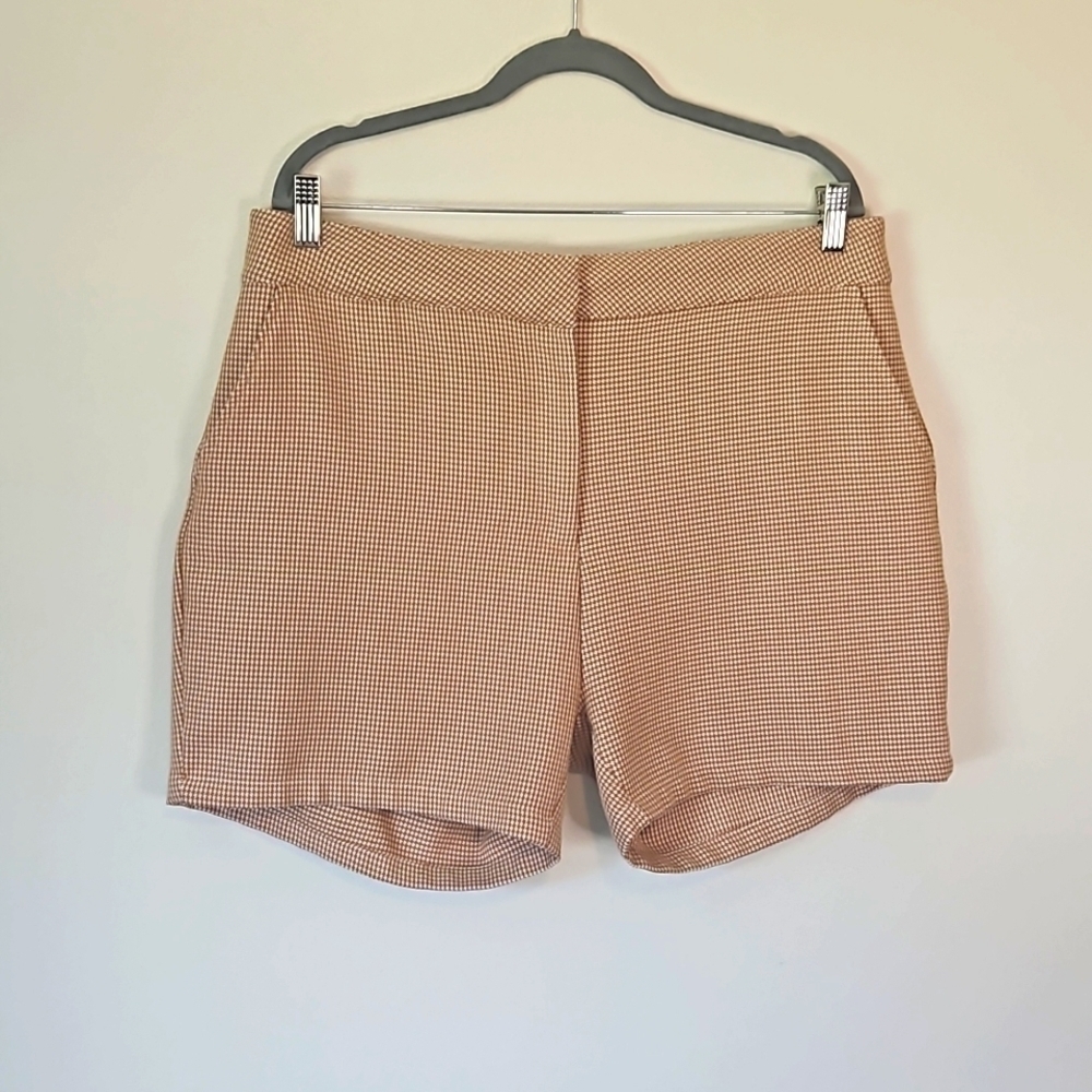 Isabella DePratt Checkered Shorts Size 14